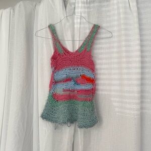 ✿ Colors of Jades Handmade Crochet Tank ✿